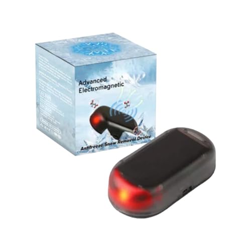 Shkalacar Elektromagnetisches Frostschutzmittel zur Schneeräumung, Antifrost Instrument mit Intelligenter Temperatursensor, Tragbares Molekulares Interferenz als Auto Schneeräumgerät