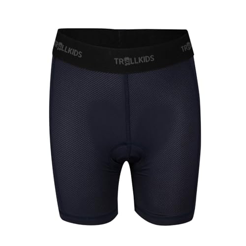 Trollkids Kids Bike Inner Pants 164, Black