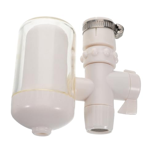 KOCKSHION Küchenarmatur Wasserfilter Transparente Wasserreinigungsanlage mit Einfachem Effektiver Filtration für Sauberes Trinkwasser für Bad ohne Werkzeug