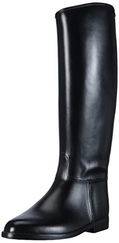 HKM Herren 4509 Reitstiefel Herren Standard, Herrenreitstiefel, Reißverschluss , Schwarz , 42