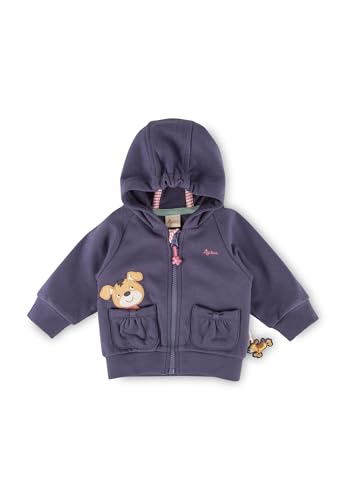 Sigikid Sweatjacke Funny Dog Dunkelblau, 92