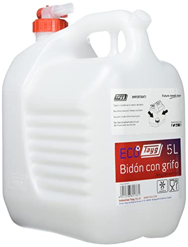 Tayg Kanister mit Wasserhahn 5L, weiß