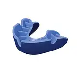 OPRO Silver Level Mundschutz | Gum Shield für Rugby, Hockey und andere Kontaktsportarten (Erwachsene, Blau)