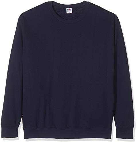 Fruit of the Loom Classic Set-In Sweat, Farbe:Navy, Größe:L
