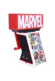 Cableguys Gaming-Figur Ikon Light Marvel Logo - Zubehör Halterung für Controller oder Smartphone - Kabel und USB-Anschlüsse