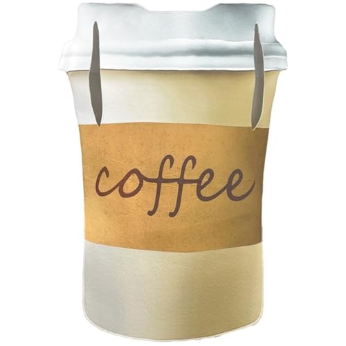 Kaffeetassen-kostüm Für Erwachsene, Lustiges Essens-Outfit, Kaffee-kostüm, Halloween, Cosplay, Party-kostüme Für Männer Und Frauen