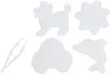 KNORR prandell 1026371566 3X Bügelperlen Steckplatten Set 2 5tlg, MDF