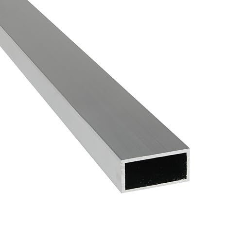 Aluminium Rechteckrohr | AlMgSi0,5 | EN AW-6060 | blank/roh | 60 x 20 x 2 mm | Länge: 2.000 mm ± 5 mm