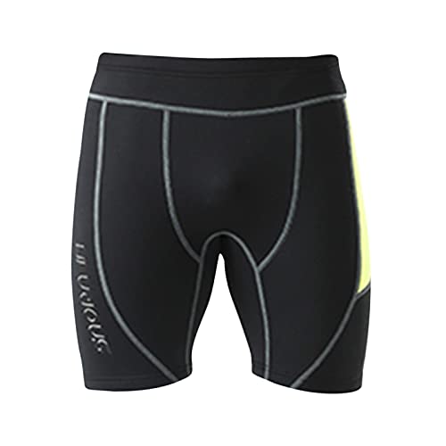 LOVIVER 2 Mm Neopren Shorts für Herren, Bequeme Unterwasser Wasser Surf Neoprenanzug Hose Zum Kanufahren, L