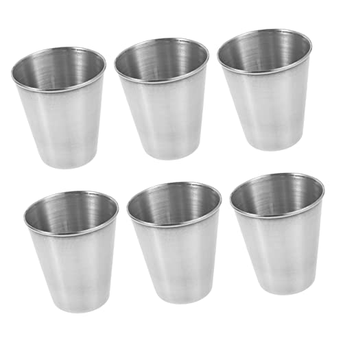 VICASKY 6Stücke Teiliges Trinkbecher Hochwertige Whisky Gläser Für Bar Party Und Zuhause Und Leicht Zu Reinigen Jede Gelegenheit