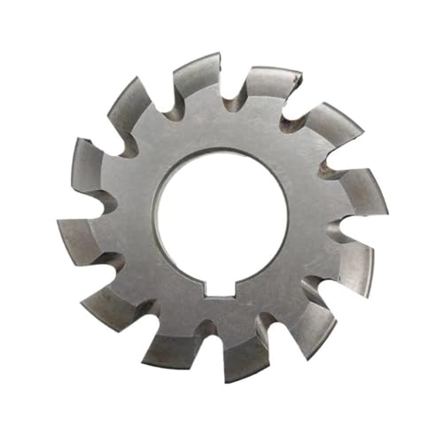 Modulus Degrees Disc Stirnradfräser M1-M10, PA20 Evolventen-HSS-Zahnradfräser for Holzschnitte, 1 Stück(M2*8)
