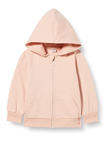 Pinokio Baby - Mädchen Hooded Jacket with Pockets Sweatshirt, Pink Summer Garden, 68 EU