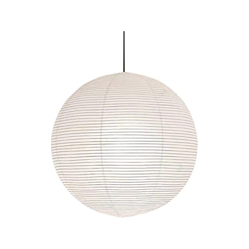 MagiDeal Runder Papier-Lampenschirm im japanischen Stil, Ersatzteile, Beleuchtungskörper, Abdeckung, Lampenschirm für Restaurant, Zuhause, Bauernhaus, Küche,
