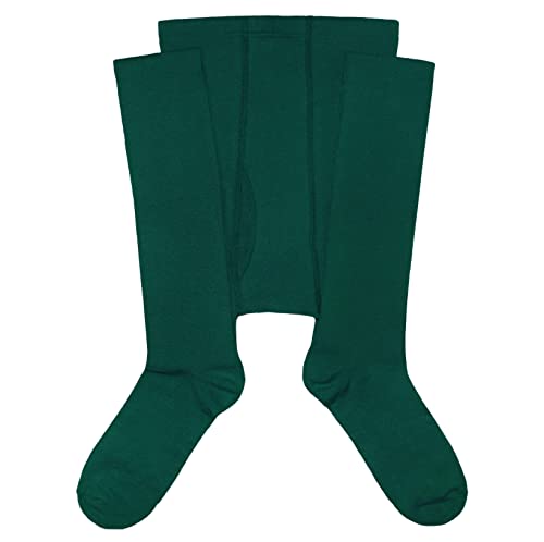 Weri Spezials Herrenstrumpfhose mit Eingriff in mehreren tollen Farben (50-52, grün)