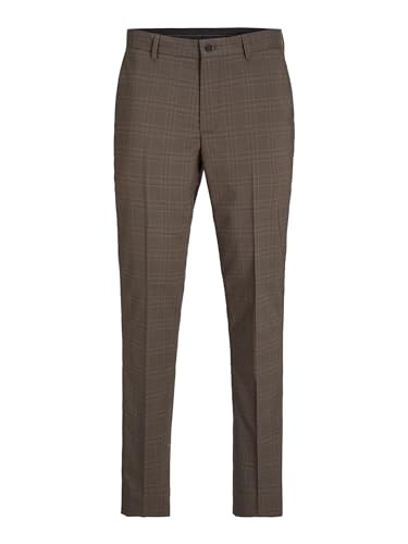 JACK&JONES Herren JPRFRANCO Check Trouser SN Anzughose, Falcon/Checks:SUPER Slim FIT, 36