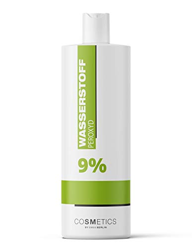 Wasserstoffperoxid 9 % – 1 L Creme-Oxidant Entwickler für Blondierung & Haarfarbe – H₂O₂ Emulsion für Friseure – Hydrogen Peroxide Oxidant für Aufhellung & Bleichmittel – Made in Germany