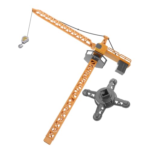 LALAFINA Miniatur Kran Lkw Realistisches Diecast Modell Für Baustellen Mit Beweglichem Kran Perfekt Für Kreatives Und Lernen Geschenkidee Für Jungen Und ädchen