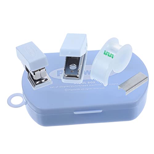 SECFOU 1satz Multifunktionales Handwerkzeug Tape Cutter Hefter Und Locher Für Scrapbooking Bürobedarf Und -projekte Robustes Design