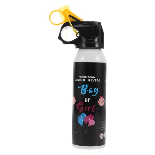 TOPBATHY Puderspray Flasche Für Geschlecht Enthüllung Babyparty Requisiten Partydekoration Für Gender Reveal Aufdeck Puder Spray Zur Geschlechtsbestimmung Für Jungen
