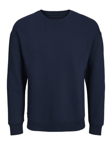 JACK & JONES Male Plus Size Sweatshirt Crew Neck