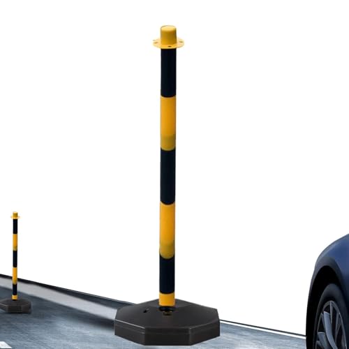 Verkehrswarnsäule – langlebige Warnpfosten Barrikaden | Hochsichtbare verstellbare Sicherheitsbarrieren für den Verkehrsschutz | Verkehrswarnstapel für sichere Verkehrskontrolle