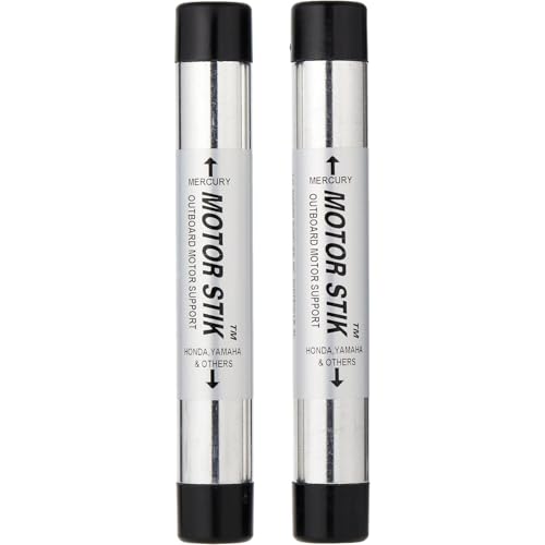 T-H Marine MSS-1-DP Motor Stik Außenbordmotorunterstützung, Silber, 40