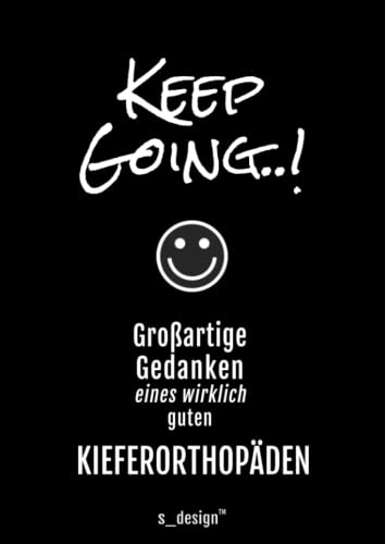 Notizbuch für Kieferorthopäden / Kieferorthopäde: Originelle Geschenk-Idee [120 Seiten liniertes DIN A4 blanko Papier]