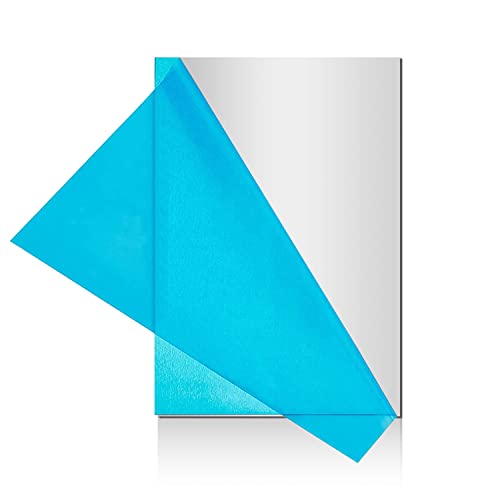 TSKDKIT 304 Edelstahlblech 0,5mm Edelstahlplatten A3, 42 x 29.7cm Metallblech Quadratische Stahlplatte Metallplatte zum Reparatur, Schweißen, Backplatte, Fender Liner, Lasergravierte DIY Basteln