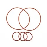 5 x Silikon-O-Ring-Gummiriemen für Lidar und Seitenbürste, passend für 65 70 75e 75 80 85 D75 D80 D85
