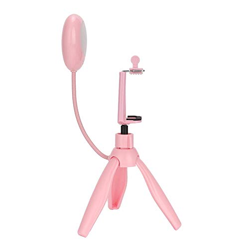 Marhynchus Fill Light Pink, Zubehör für Mobiltelefone Handy- und Smartphone-Zubehör Faltbares verstellbares Licht Beauty Stativ Fill Light Telefonhalter für Mobiltelefon,Handy- und Smartphone-Zubehör