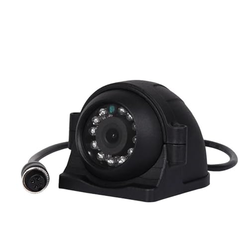 Wireless Backup Kamera Hochleistungs-Seitenansichtkamera Für Autos, CCD-Rückfahrkamera Mit 120-Grad-Nachtsicht, Seitenmontagekamera Für Bus-LKW-Anhänger(4 Pin Camera)