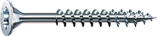 SPAX Universalschraube, 5,0 x 70 mm, 200 Stück, T-STAR plus, Senkkopf, Teilgewinde, 4CUT, WIROX A3J, 0191010500705