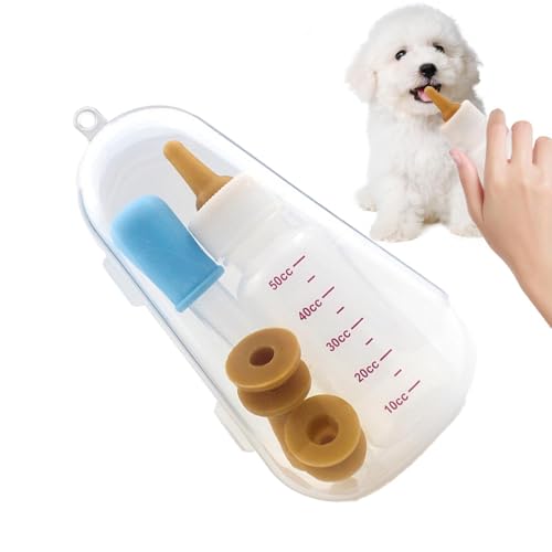Nippelfuttermittel für Welpen, Medikamentenspritze für Hunde | Fütterungsschlauch für Welpen mit Multifunktionsspritze für Kätzchen - Silikonkopf für Welpen,