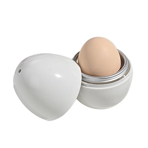 Eierkocher – Aluminium-Eierkocher, Mikrowellen-Eierbereiter, tragbarer Mikrowellen-Eierbereiter, hart, weich gekochter Eierkocher, leichter schneller Eierkocher, Küchenhelfer für schnelles Eierkochen,
