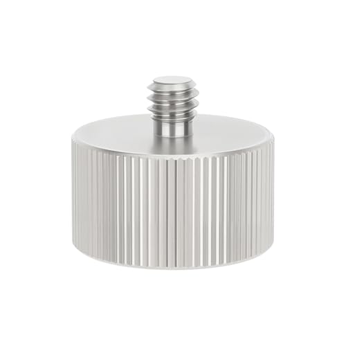 CAMVATE 5/8"-11 Buchse auf 1/4"-20 Stecker Schraube Adapter für Laser Level Stativ-3778
