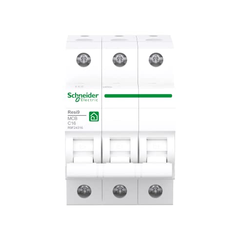 Schneider Electric Leitungsschutzschalter RESI9 3P 16A C 6KA, R9F24316, 3 Polig