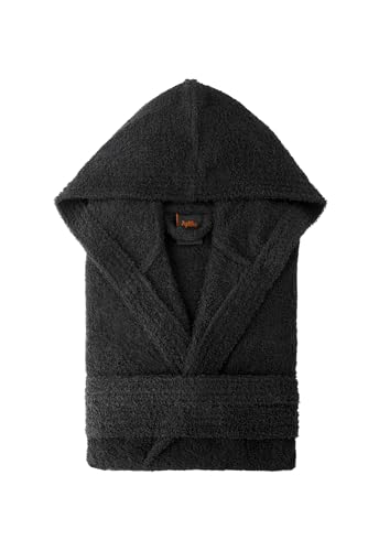 Top Towel Unisex Elegant, Schwarz, XL EU