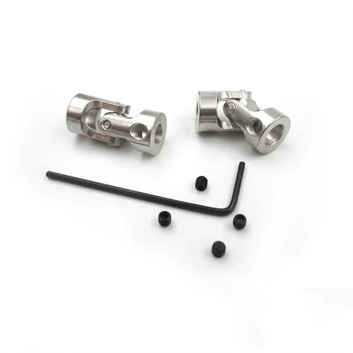 2/3/3,17/4/5/6/6,35/8/10mm Boot Auto welle Koppler Motor Stecker Metall Universal Joint Kupplung Rc Boot Auto Metall Kardangelenk 1 stücke(6mm-8mm)