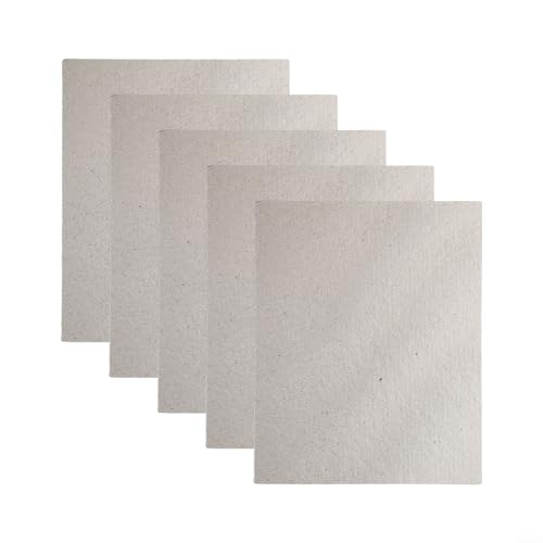 Mikrowellen-Wellenleiter-Abdeckung, Glimmerplatte, Ersatzteile, hitzebeständige Isolierung, Schutzplatten für Küchengeräte, Mikrowellen-Reparatur, 150 x 120 mm, 5 Stück