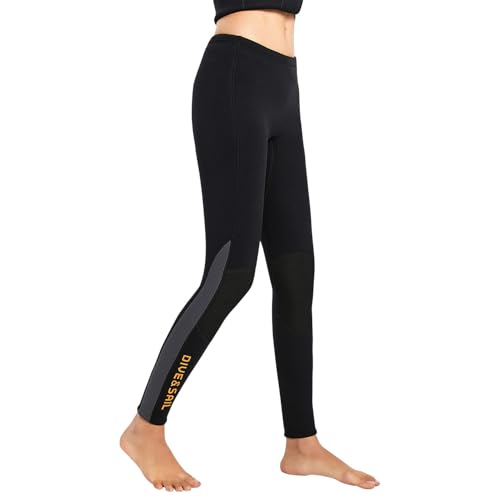 Neoprenhosen Damen 3mm Tauchhose Neoprenanzug Hosen halten warm Tauchanzug Hosen Wetsuit Pants für Tauchen Surfen Schwimmen Schnorcheln Kajak Hosen Badeanzüge XL Größe