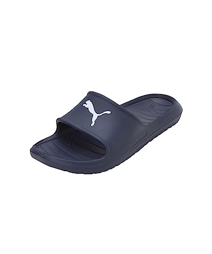 PUMA Unisex Divecat V2 Lite Cat Slide Sandal, Peacoat White, 39 EU