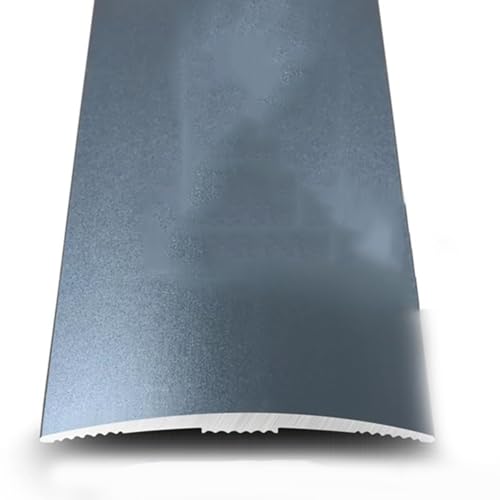 Bodenübergangsleiste, Flacher Bodenübergangsstreifen, selbstklebender Schwellenreduzierer, breiter 1 3/5-Zoll-Aluminiumstreifen for Büro, Hotel, Haustüren, Bodenlücken-Abdeckstreifen, Wandhintergrundv