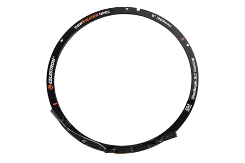 Celestron Tauheizungsring – Aluminium-Tauschutz – kompatibel mit Schmidt-Cassegrain, EdgeHD, RASA-Teleskop mit 8 Zoll
