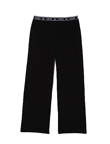 Lacoste Damen 3F1540 Umstands Schlafanzughose, Noir,