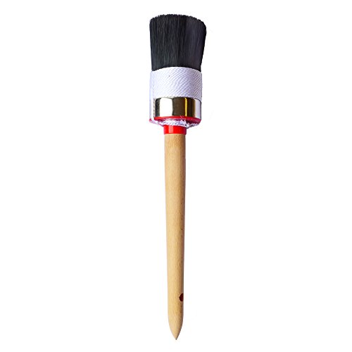 ROTIX-93816 Profi-Ringpinsel Ø 45 mm Größe 12 Rundpinsel Lackierpinselschwarze Borste
