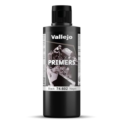Vallejo Surface Primer, 14 Jahre to 99 Jahre, Black 200ml