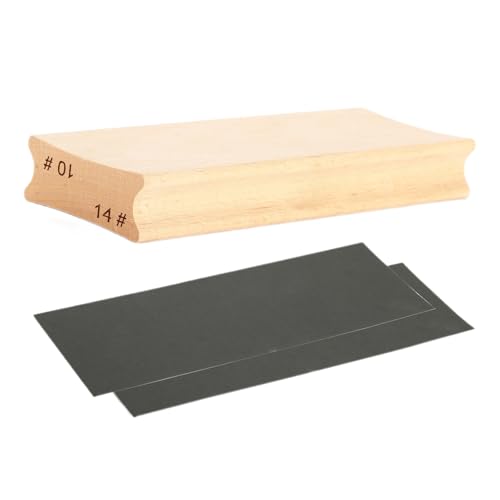 Sandblock für Gitarrenfingerbrett, Sandwich -Gitarre, Holzschleifpapier für Gitarre, Radioschleifblock, Motorhändler für t Fickle Tide of t Leveling von t hergestellt und hat einen perfekten Widerstan