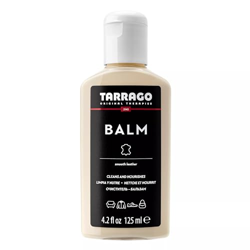 Tarrago | Lederpflege-Balsam 125 ml | Reinigungs und Pflegecreme für Leder Lack und Reptilleder für Schuhe Taschen Sofas Lederwaren und Lederaccessoires