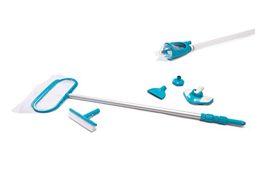 Intex Deluxe Pool Maintenance Kit - Poolzubehör - Pool Reinigungsset - 5-teilig, 28003, Mehrfarbig