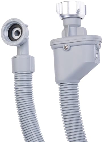 Sichler Haushaltsgeräte Zulaufschlauch Aquastop: Aquastop-Schlauch für Waschmaschinen und Geschirrspüler, 3/4", 250 cm (Aquastop Sicherheitszulaufschlauch, Zulaufschläuche Waschmaschine)